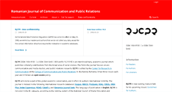 Desktop Screenshot of journalofcommunication.ro
